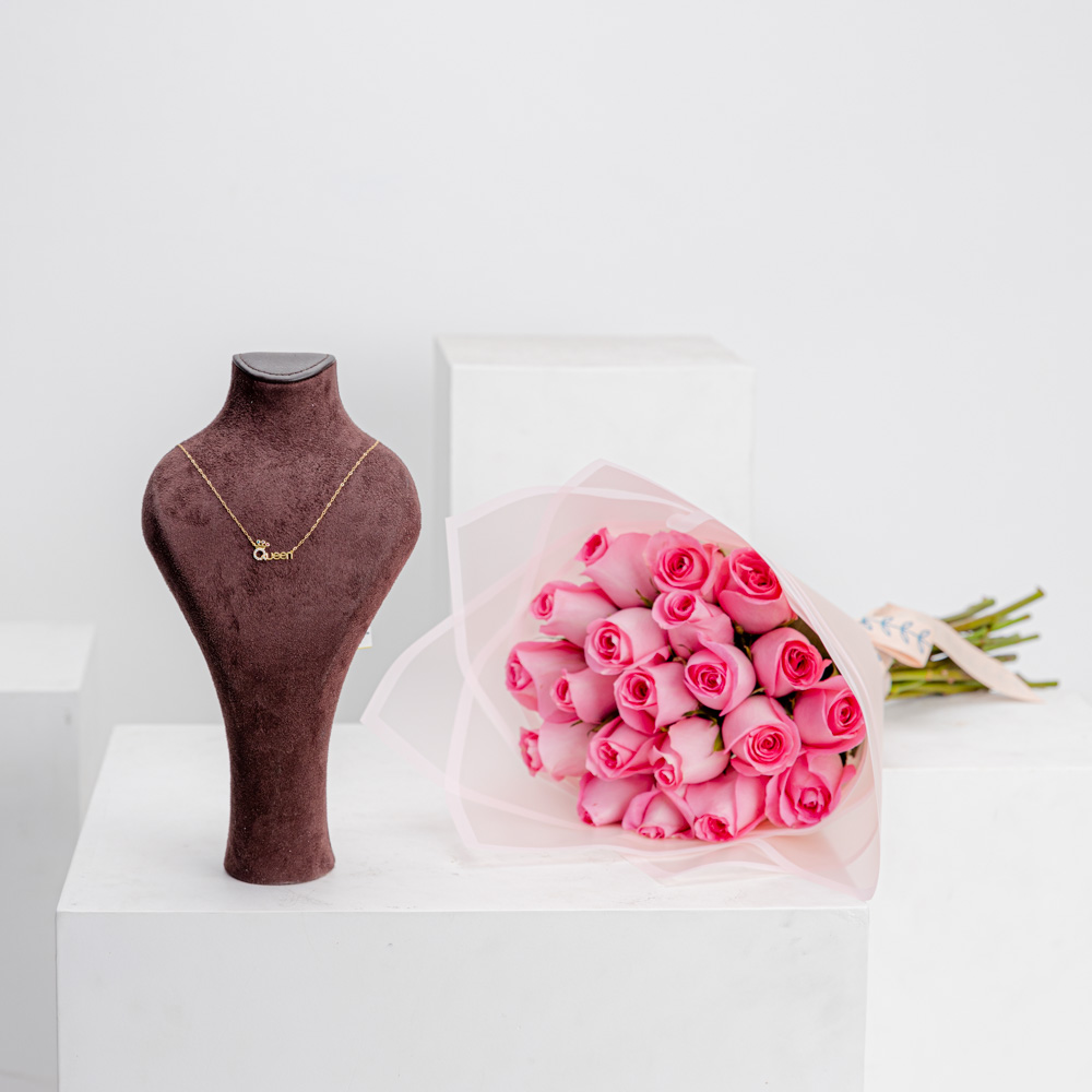 L'azurde Queen Necklace | Revival Roses