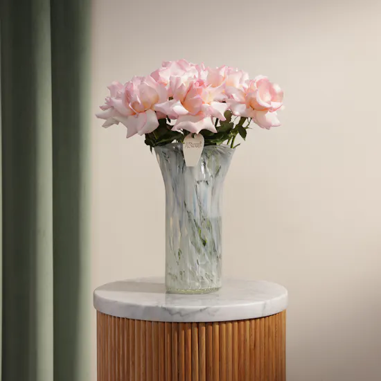 Delicate Roses Vase