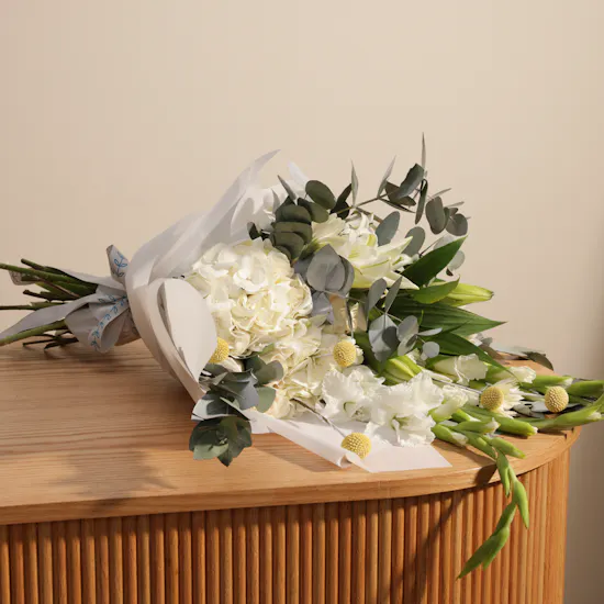 Classic Ivory Flower Bouquet