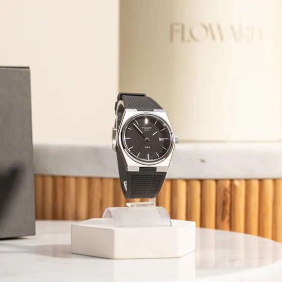 Tissot PRX Black Men's Watch | Charming Red Roses Box