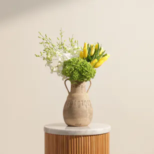 Keramos Studio Heritage Bloom Flower Vase