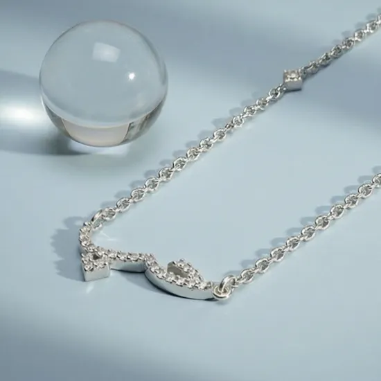 Zia Love in Arabic Calligraphy Necklace