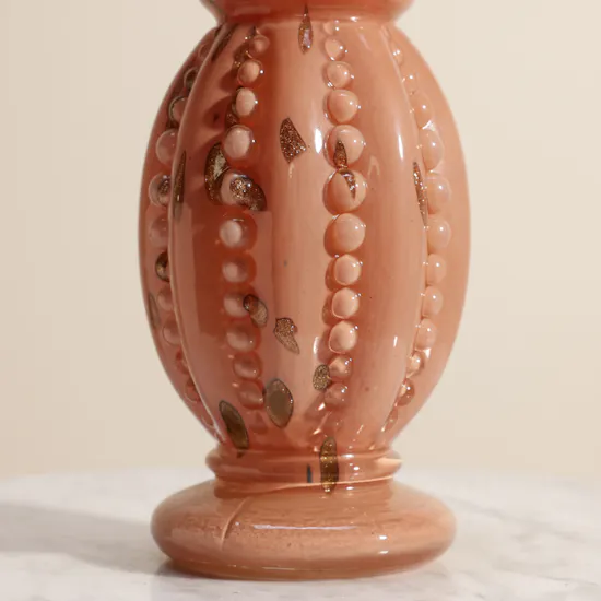 Floward Pink Melon Glass Vase