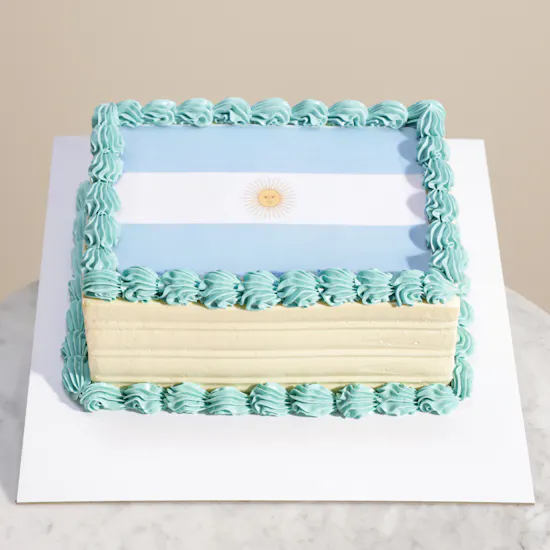 Floward Argentina Flag Cake