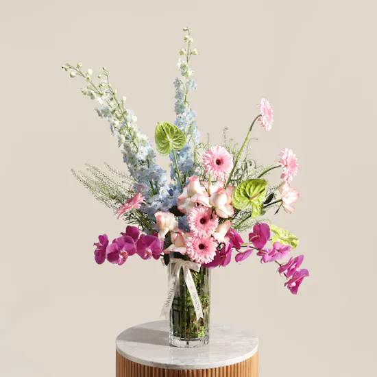 Nachtmann Radiant Flowers Crystal Vase