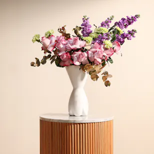 Enchanting Violet Vase
