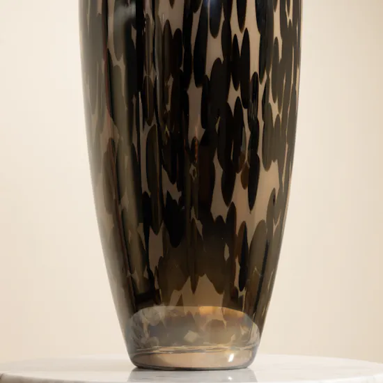 Floward Black Opal Unique Glass Vase