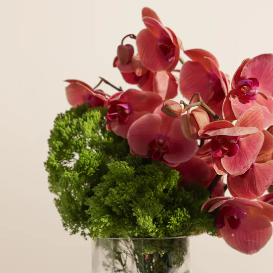 Sunset Serenity Flower Vase