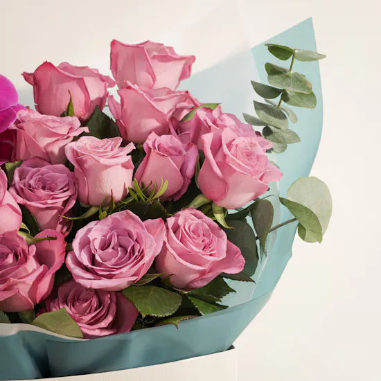 Violet Rendezvous Flower Bouquet