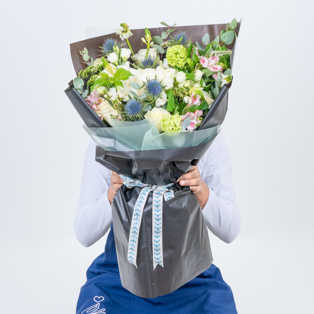 Pure Bliss Bouquet | Floward Dammam