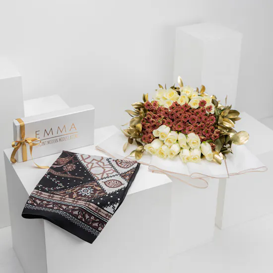 Emma Mystic Woods Scarf | Crown Bouquet
