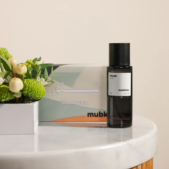 Mubkhar Musk Thank You Hair Mist | Elegant Blooms