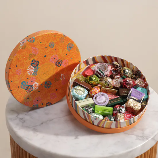 Venchi Murrine Medium Assorted Chocolates Orange Hamper