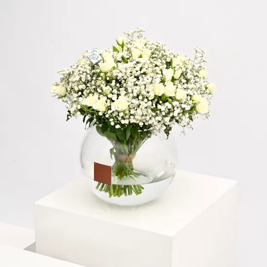 Delicate White Vase