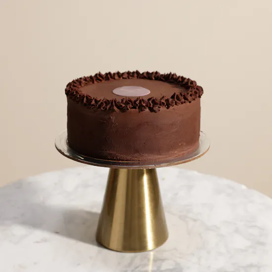 More Chocolate Sugar Free Small Vegan Chocolate Cake