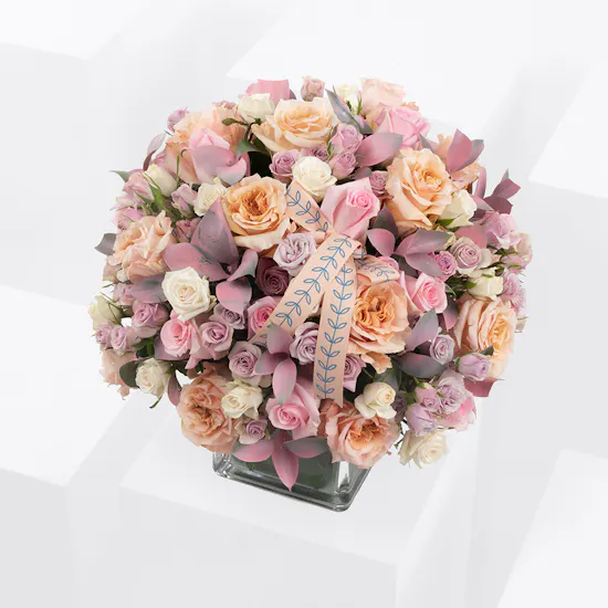 Elegant Square Vase