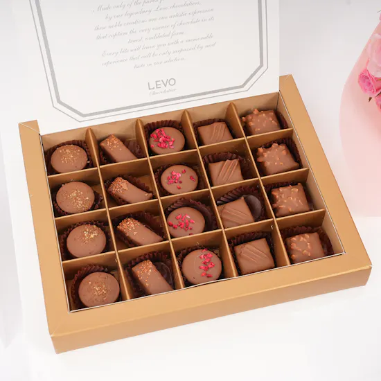 Levo Chocolate | Pink Bouquet