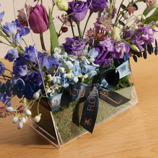 Royal Flowers | Acrylic Bag