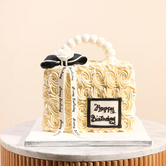Floward Happy Birthday Bag Shape Cake