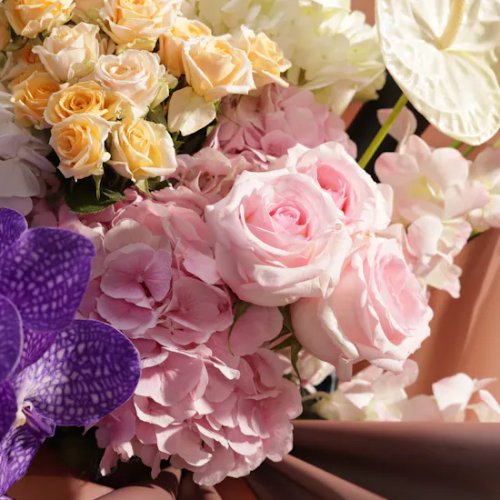 Gentle Purity Flowers Bouquet by September Studio