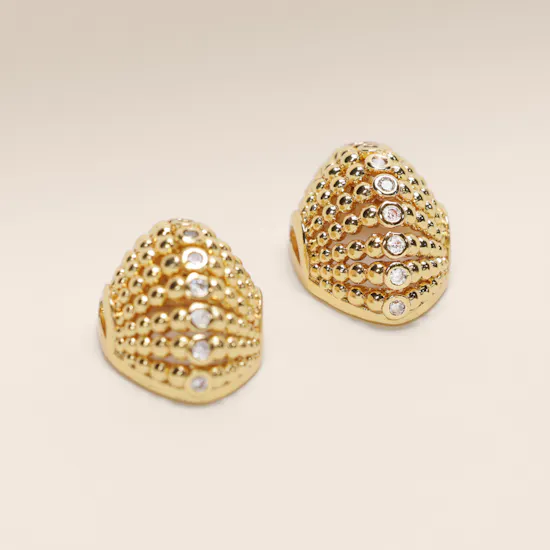 Lynyer Ravi Nova Stud Gold-plated Women's Earrings