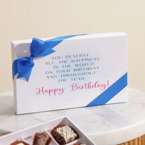 Le Chocolatier Dubai Happy Birthday Chocolate Box