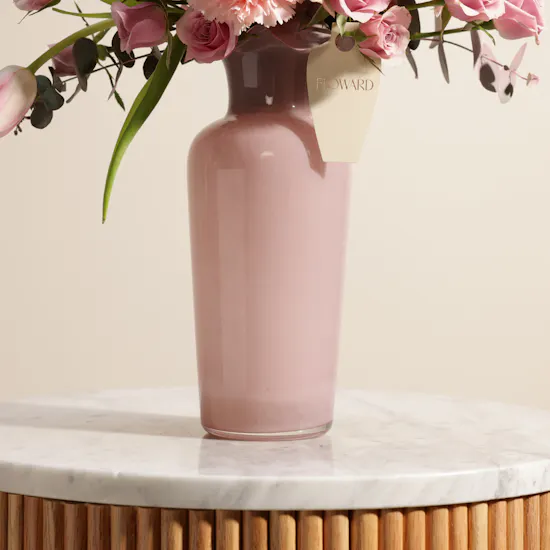 Blush Harmony Flower Vase