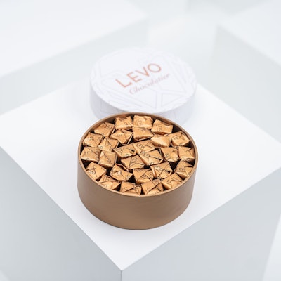 Small Covered Chocolate from Levo – 28 Pieces 