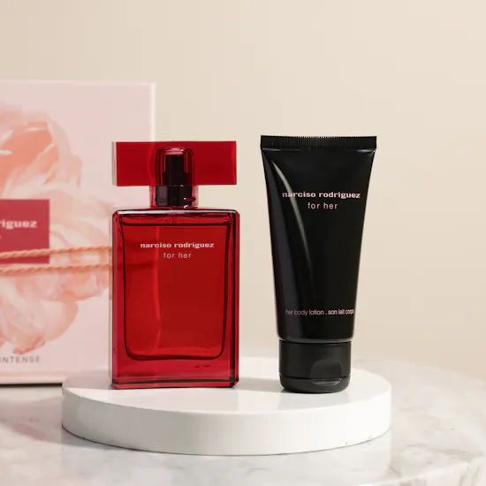 مجموعة عطر فور هير او دي بارفيوم إنتنس للنساء من نارسيسو رودريغيز