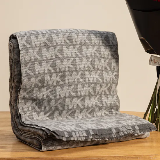 Michael Kors Grey Poncho | Red Majesty Flowers