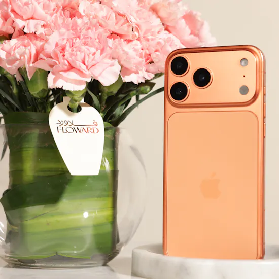 Apple iPhone 17 Pro Cosmic Orange 256GB | Scarlet Muse Flower