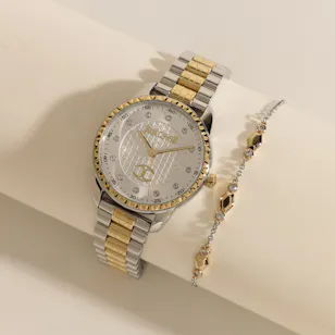 Just Cavalli Regali Two Tones Women's Watch Set