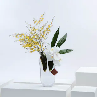 Sunshine Flowers | Glass Vase