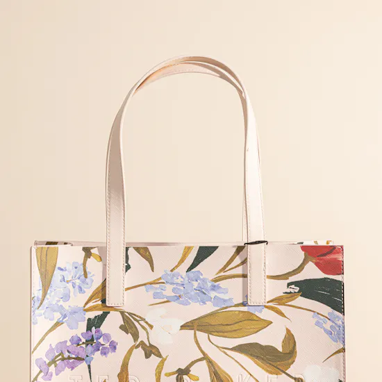 Ted Baker Floral Printed Large Icon Tote Bag