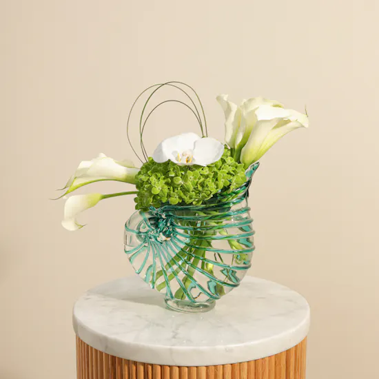 Ocean Blooms Flowers Vase