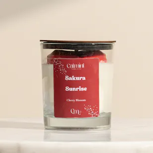 Catmint Candles Sakura Sunrise Cherry Blossom Candle | 150 g Catmint Candles Sakura Sunrise Cherry Blossom Candle | 150 g