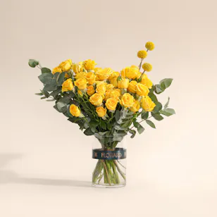 Sunshine Letters Flower Vase