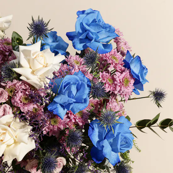 Shades of Elegance Flowers Vase