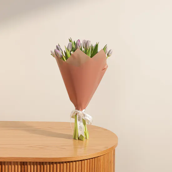 Charming Purple Saigon Flowers Bouquet