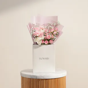 Sweet Blush Flower Bouquet 