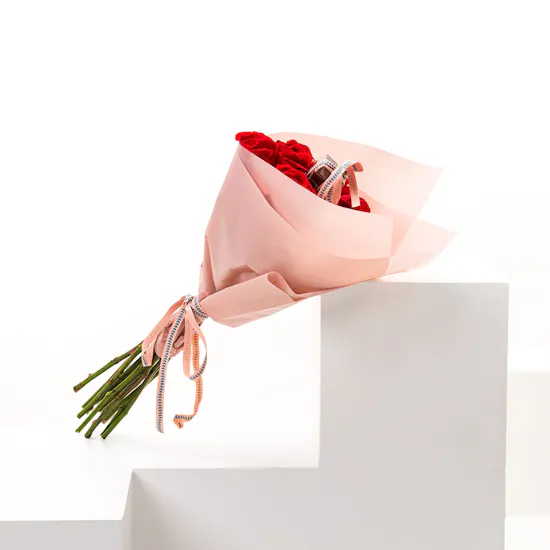 Floward Chocolates | Lady In Red Bouquet