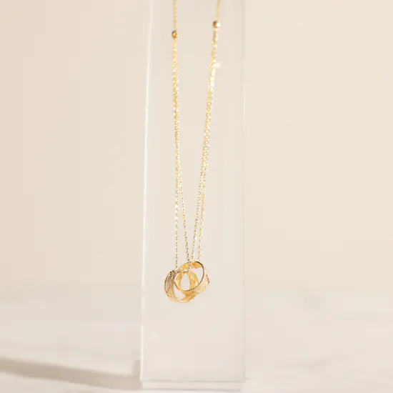 Amal Almajed Gold Link Necklace