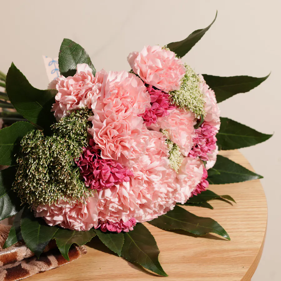 Quffah Pray Mat | Pink Carnation 1