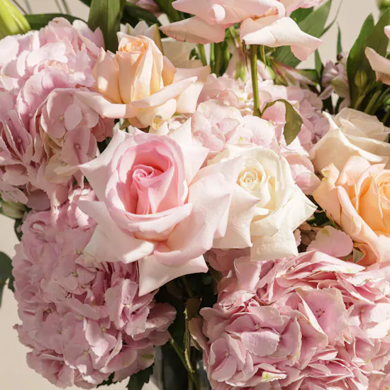Soft Serenity Flowers Vase by September Studio