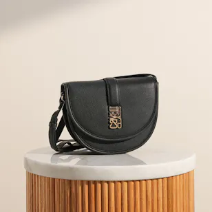 Cavalli Class Black Leather Bag Cavalli Class Black Leather Bag
