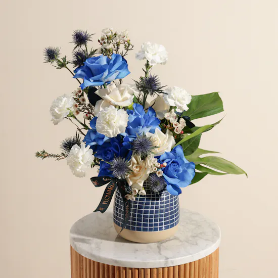 Whisper of Serenity Flower Vase