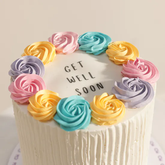 Cle Bakery Get Well Soon Cake