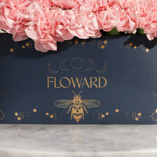 Rosy Charm Flower Box