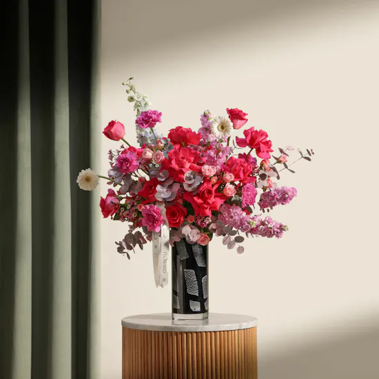 Pink Refinement Flower Vase