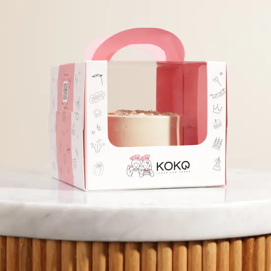 Vanilla Small Bento Cake | koko